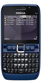 nokia e63 azul