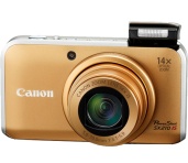Gracias al zoom óptico gran angular de 14x y el Estabilizador Óptico de la Imagen de Canon, junto con el control manual completo y los vídeos en alta definición, la compacta PowerShot SX210 IS es la c...