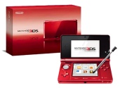 Videojuegos 3DS 3DS Rojo Metálico