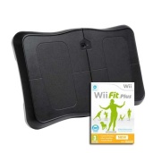 Videojuegos WII Fit Plus + Tabla De Equilibrio Negra Videojuegos WII Fit Plus + Tabla De Equilibrio Negra