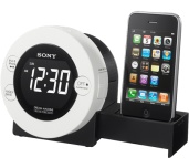 Disfrute de este magnífico despertador con Radio FM que, además, le servirá como base para reproducir la música del iPod Touch o el iPhone y también para, de paso, recargar sus baterías....