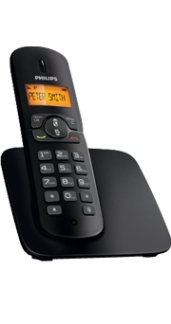 Móviles Teléfonos fijos e inalámbricos CD1801B/23 negro