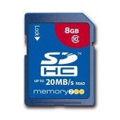 Foto y Video Tarjetas de memoria SDHC 8GB Class 10