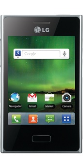 LG Optimus L3 Blanco Smarphone ORANGE Tarjeta Alta