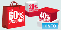 descuento 60 40 20 por ciento